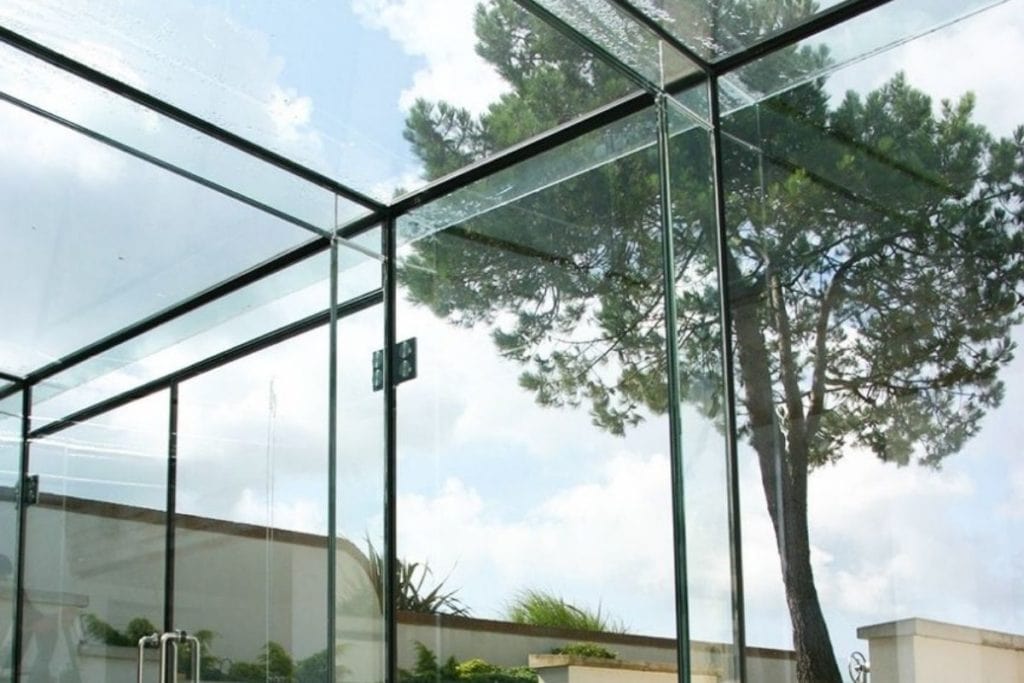 Premium New Generation structural glass that will keep your conservatory warm in winter.